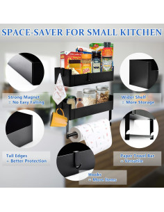 Estantes de Especias YGFRSTO - 2 Piezas para Refrigerador 2