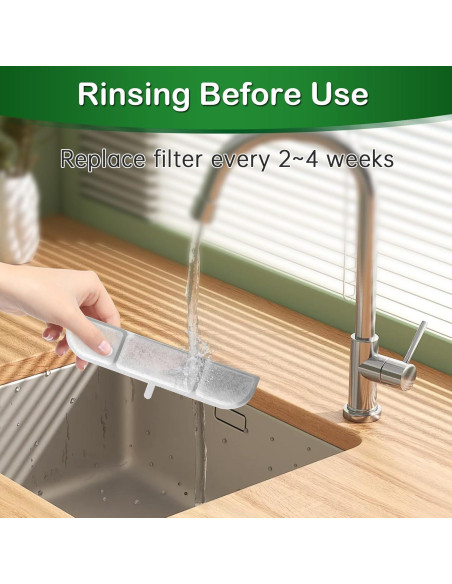 Filtro de agua para gatos Opeth - 12 filtros y 12 esponjas