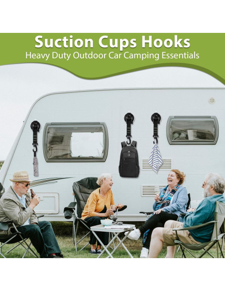 Ventosas de Succión Maitys 12 Piezas Alta Resistencia Verde