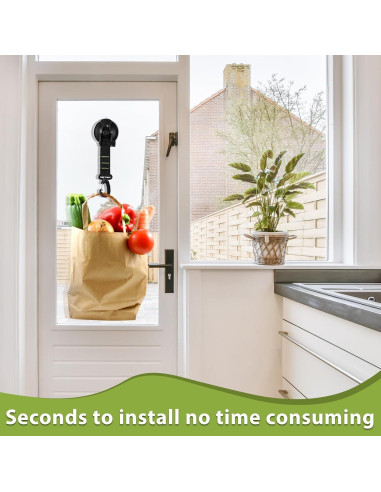 Ventosas de Succión Maitys 12 Piezas Alta Resistencia Verde