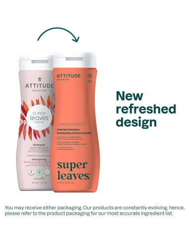 Champú Colorlast ATTITUDE 473 ml - Vegano y Natural