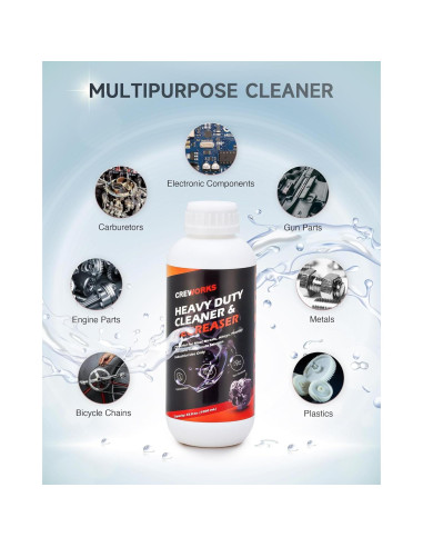 Limpiador Ultrasónico Creworks 1000 mL para Carburadores y Piezas