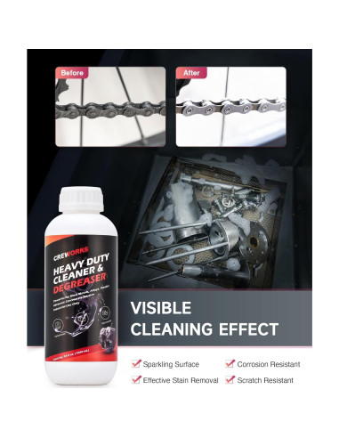 Limpiador Ultrasónico Creworks 1000 mL para Carburadores y Piezas