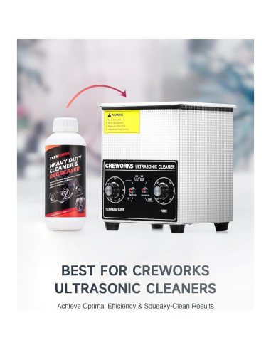 Limpiador Ultrasónico Creworks 1000 mL para Carburadores y Piezas