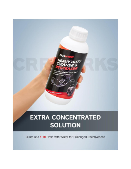 Limpiador Ultrasónico Creworks 1000 mL para Carburadores y Piezas Limpiador Ultrasónico Creworks 1000 mL para Carburadores y Piezas