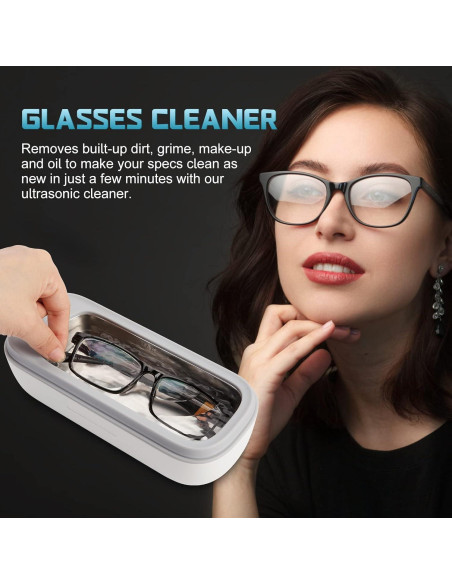 Limpiador Ultrasónico de Joyería KEYSKY 300ML - Limpieza Rápida