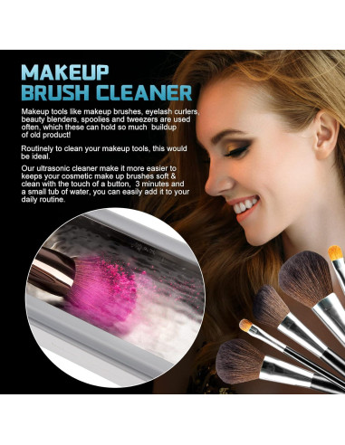 Limpiador Ultrasónico de Joyería KEYSKY 300ML - Limpieza Rápida