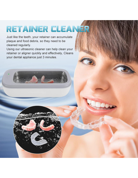 Limpiador Ultrasónico de Joyería KEYSKY 300ML - Limpieza Rápida