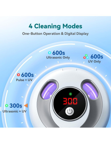 Limpiadora Ultrasónica Dental NEW GREATHOUSE 45kHz UV 200ml
