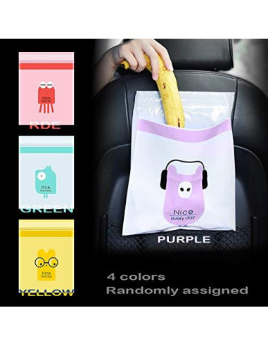 Bolsa de Basura Desechable Yancorp 60 Unidades Impermeable