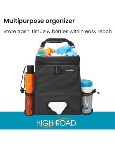 Organizador de Asiento Trasero High Road - Basurero 2 Galones 2