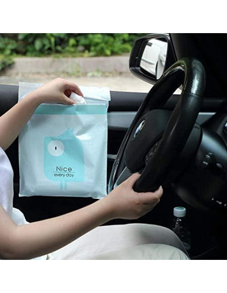 Bolsa de Basura Desechable Starryland 30 Unidades Coloridas