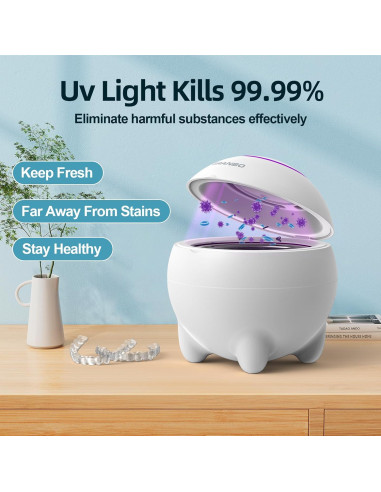 Limpiador Ultrasónico de Retenedores Granbo 48kHz Portátil