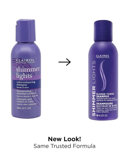 Champú Morado Clairol Professional Shimmer Lights 59ml