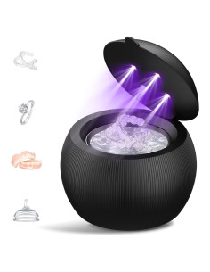 Limpiador Ultrasonico UV Voraiya para Dentaduras y Retenedores