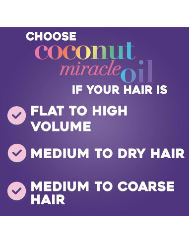 Champú OGX Extra Fuerte 750 ml - Reparador de Daños con Coco