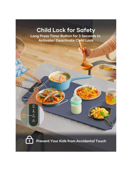 Alfombrilla Calentadora Eléctrica Viemon FWM-01B 300W Azul