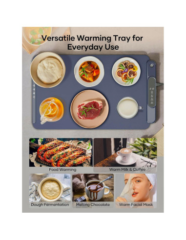 Alfombrilla Calentadora Eléctrica Viemon FWM-01B 300W Azul