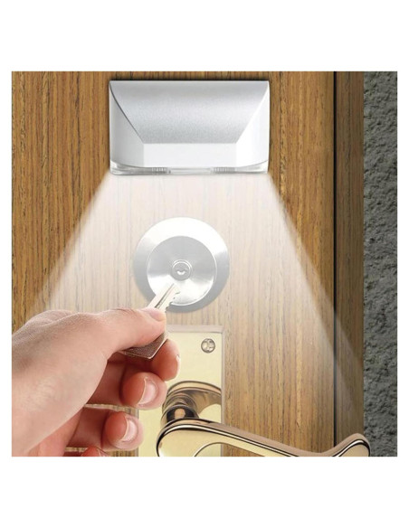 Luz de Llave con Sensor de Movimiento Yxflz LED Plata
