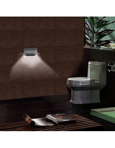 Luz de Llave con Sensor de Movimiento Yxflz LED Plata