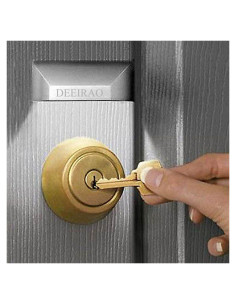 Detector de Movimiento Infrarrojo Inalámbrico DEEIRAO LED Plata