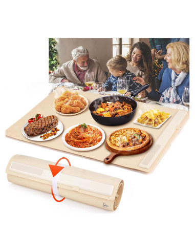 Alfombrilla Calentadora Eléctrica Fondpen 61.5x40.1cm 3 Niveles