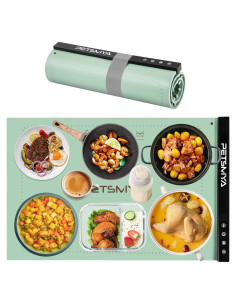 Alfombrilla Calentadora de Comida PETSMYA Verde Claro 1.77 kg