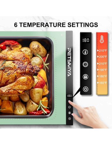 Alfombrilla Calentadora de Comida PETSMYA Verde Claro 1.77 kg