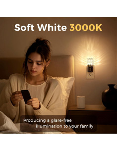 Luz Nocturna LED Regulable L LOHAS 3000K con Sensor Automático 2