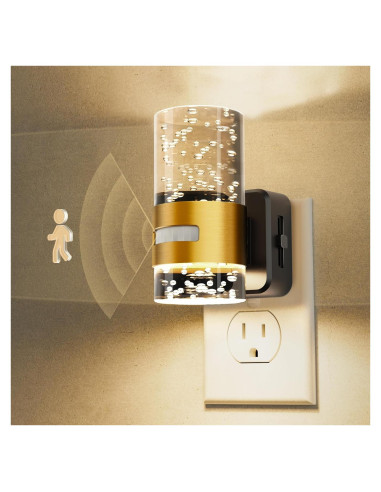 Luz Nocturna LED L LOHAS con Sensor de Movimiento 100 LM