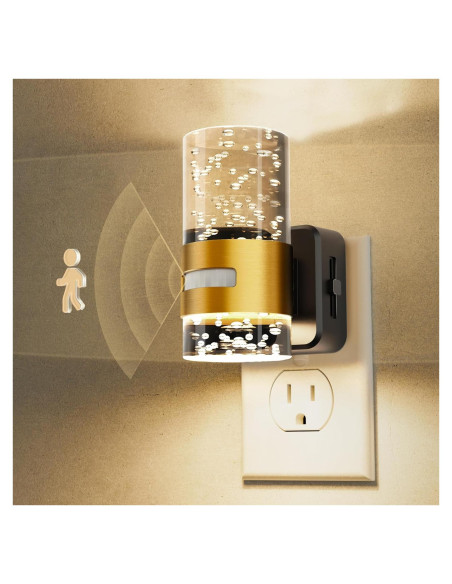 Luz Nocturna LED L LOHAS con Sensor de Movimiento 100 LM