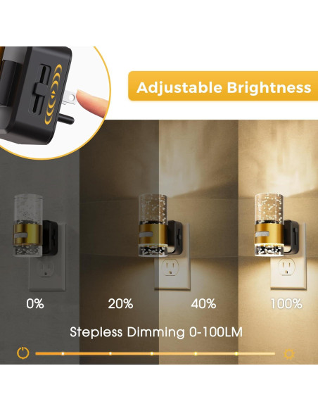 Luz Nocturna LED L LOHAS con Sensor de Movimiento 100 LM