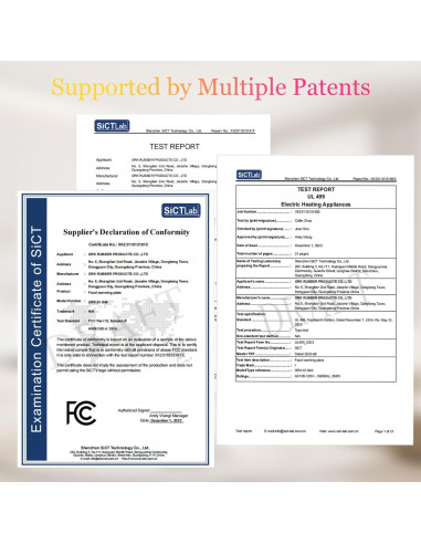 Bandeja Calentadora Eléctrica PRAGATISM 61.5x40.5cm Ajustable
