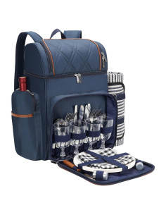 Mochila de Picnic 4 Personas TwentyNext Aislada Caqui