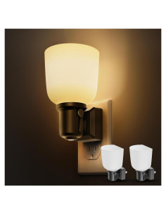 Luz Nocturna Enchufable LOHAS LED Regulable 0-100LM 3000K