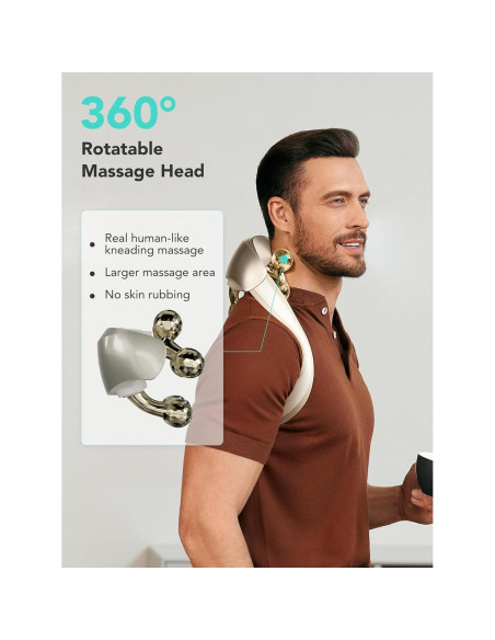 Masajeador de Cuello SKG H7 Ultra E con Calor y Alivio del Dolor