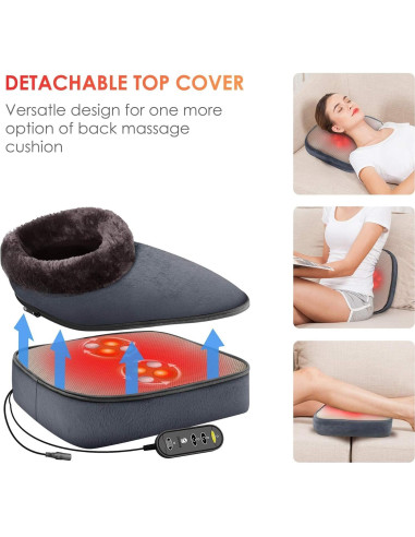 Masajeador de Pies Shiatsu Comfier con Calor 5202N
