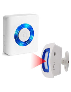 Alarma Inalámbrica de Movimiento EverNary con Pager 110dB