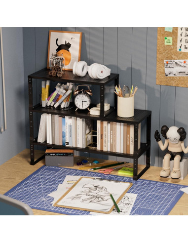 Organizador de Especias Expandible Wobmmi - Estante Ajustable para Cocina