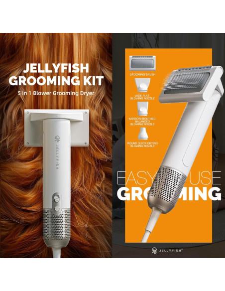 Secador de Pelo para Perros Jellyfish PD100 0.55kg 2 en 1