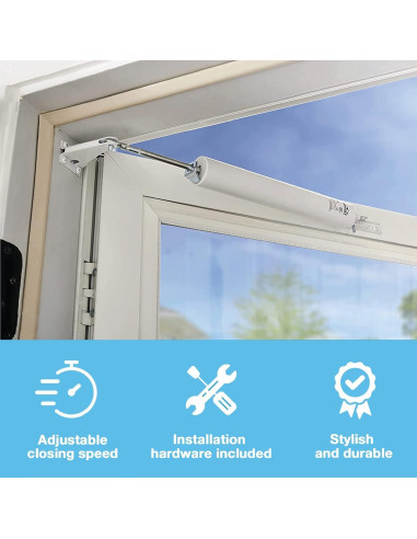 Cerradura Neumática Wright Products V150WH Blanca para Puertas