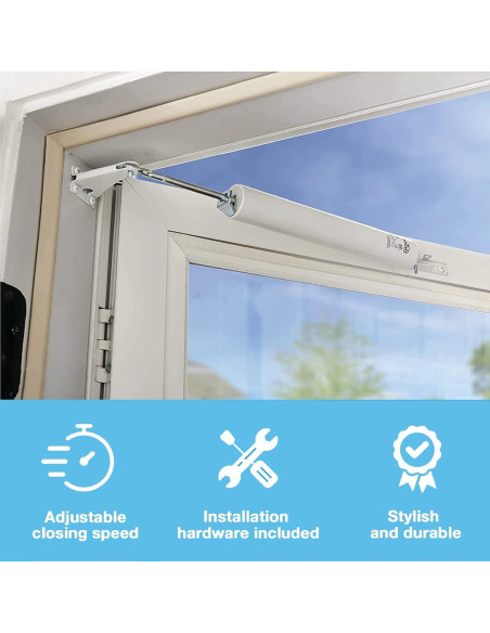 Cerradura Neumática Wright Products V150WH Blanca para Puertas