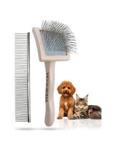 Cepillo Slicker para Perros y Gatos ENUKYCOM - Grooming Efectivo