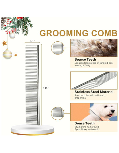 Cepillo Slicker para Perros y Gatos ENUKYCOM - Grooming Efectivo