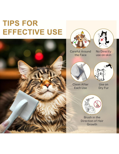 Cepillo Slicker para Perros y Gatos ENUKYCOM - Grooming Efectivo