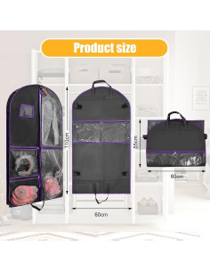 Bolsa de Ropa de Viaje Baizoy 101.6x61x7.6 cm Impermeable 2