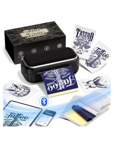 Impresora de Plantillas de Tatuaje Memoqueen TP31 Mini Bluetooth