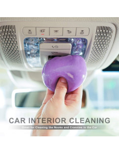 Gel de limpieza TICARVE para automóviles 190g color púrpura 2