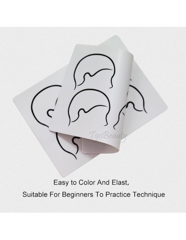 3 Piezas de Piel de Práctica TgoBeauty para Micropigmentación