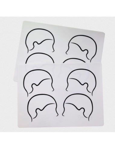 3 Piezas de Piel de Práctica TgoBeauty para Micropigmentación